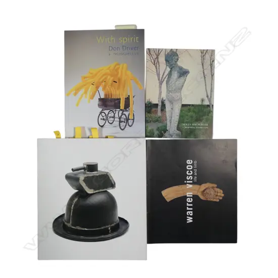 FOUR PUBLICATIONS - NZ SCULPTURE